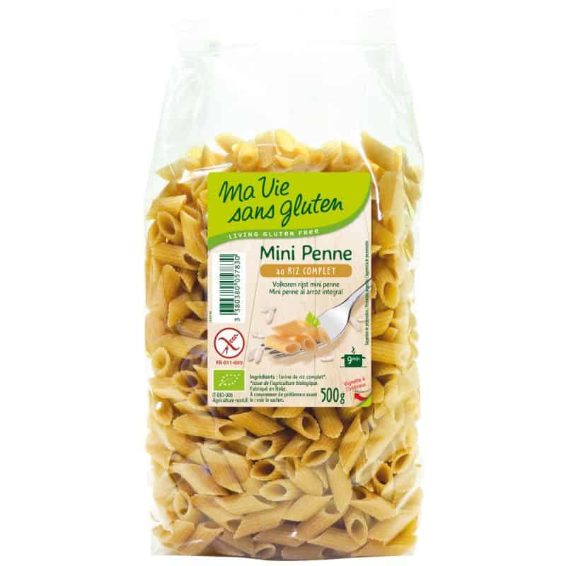 MA VIE SANS GLUTEN -- Mini penne riz complet 500g
